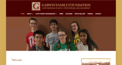 Desktop Screenshot of garwinfamilyfoundation.org